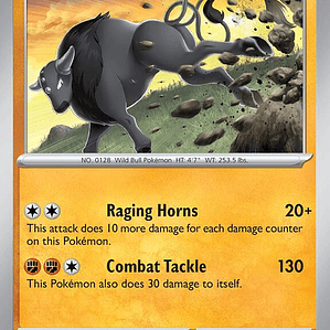 Paldean Tauros #108
