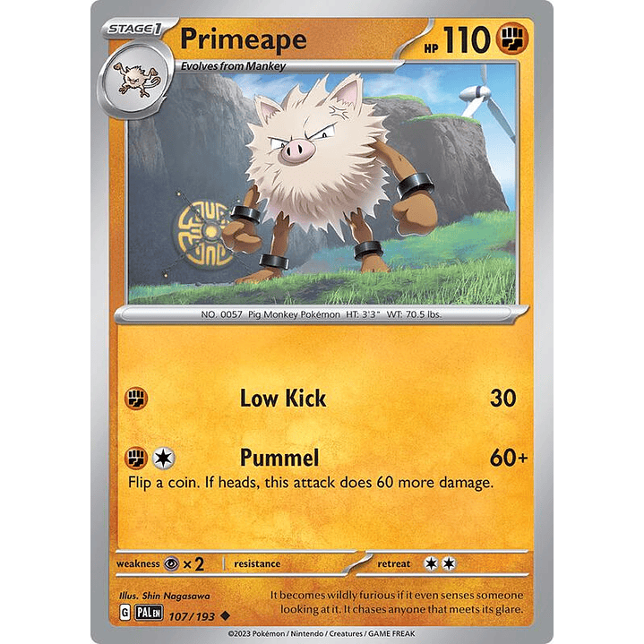 Primeape #107 1