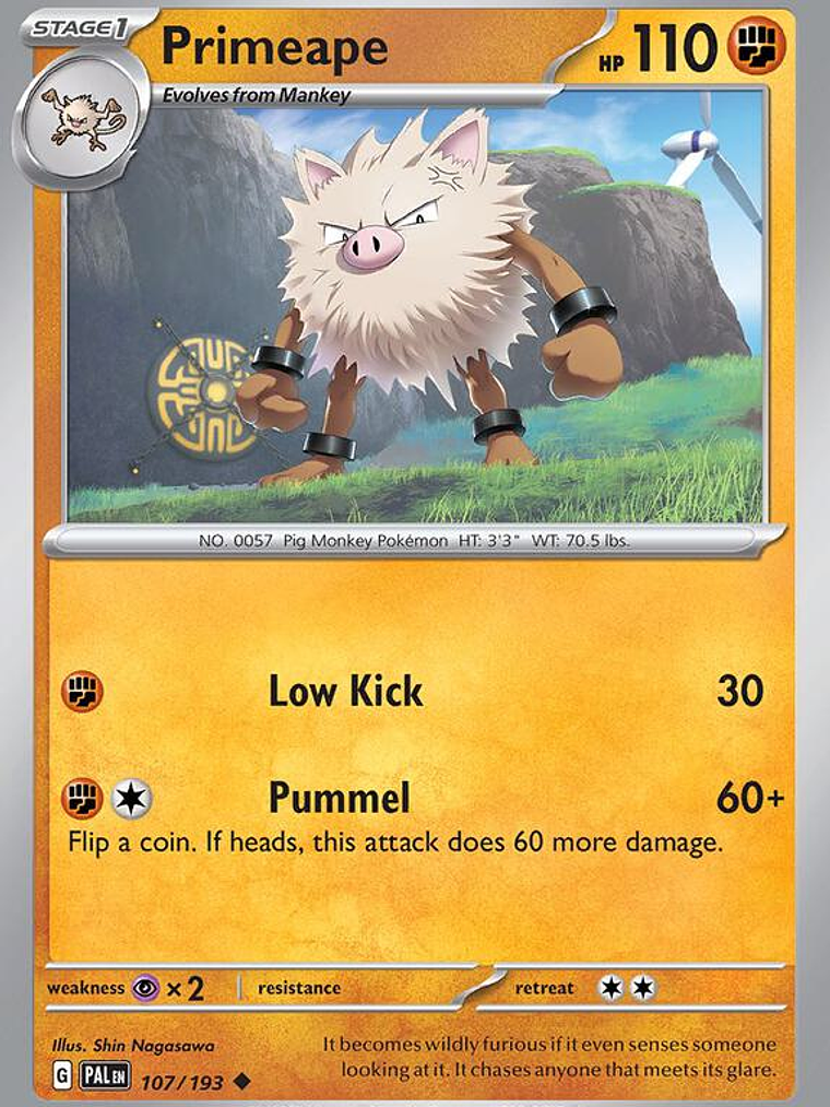 Primeape #107 1