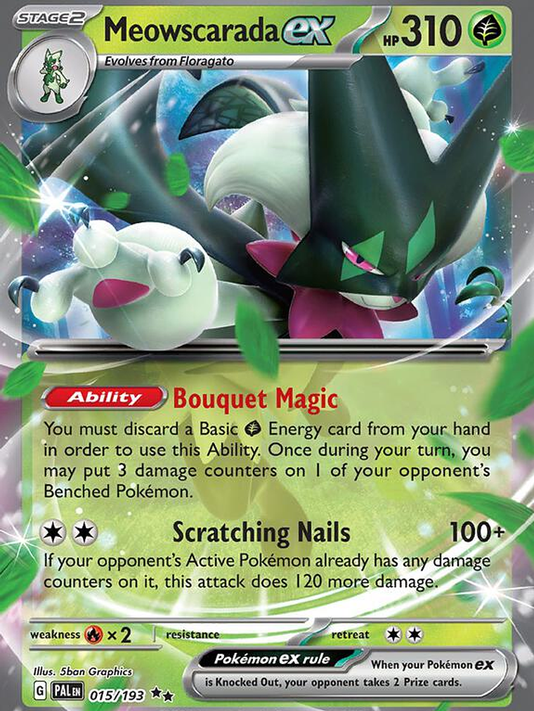 Meowscarada ex #015 1