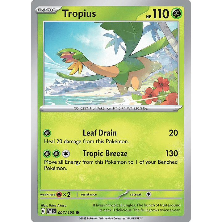 Tropius #007 1