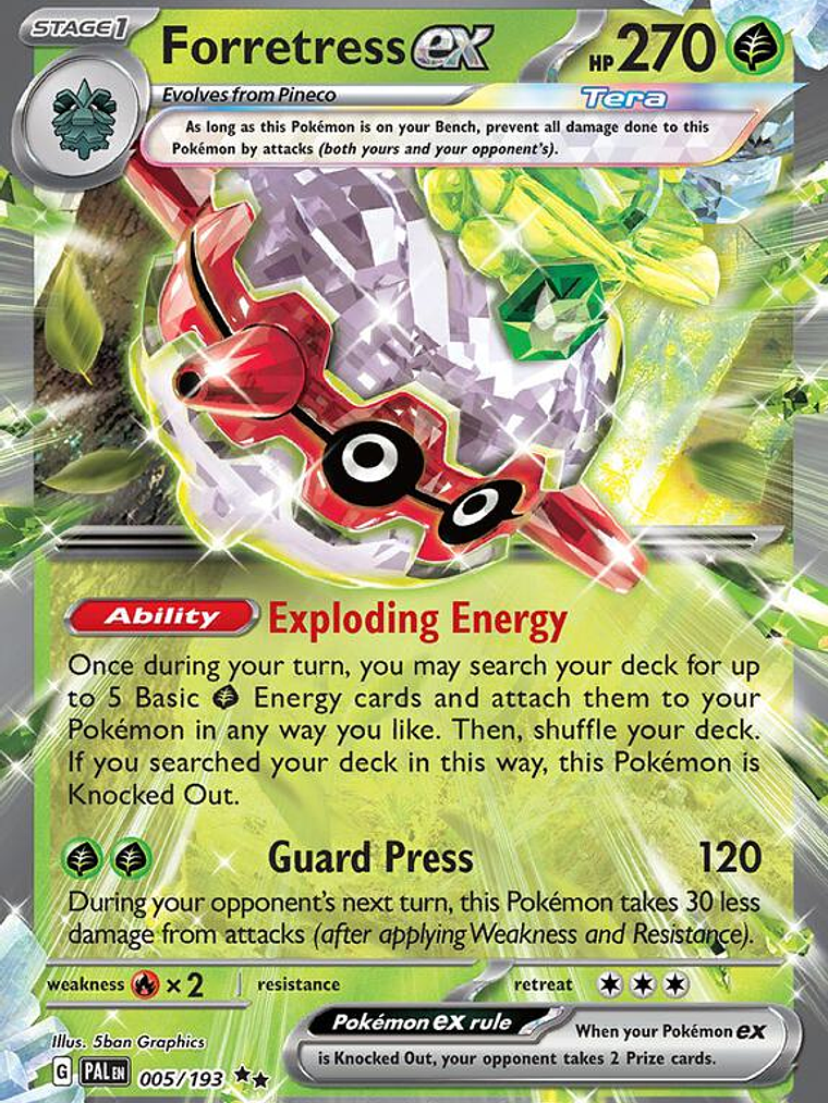 Forretress ex #005 1