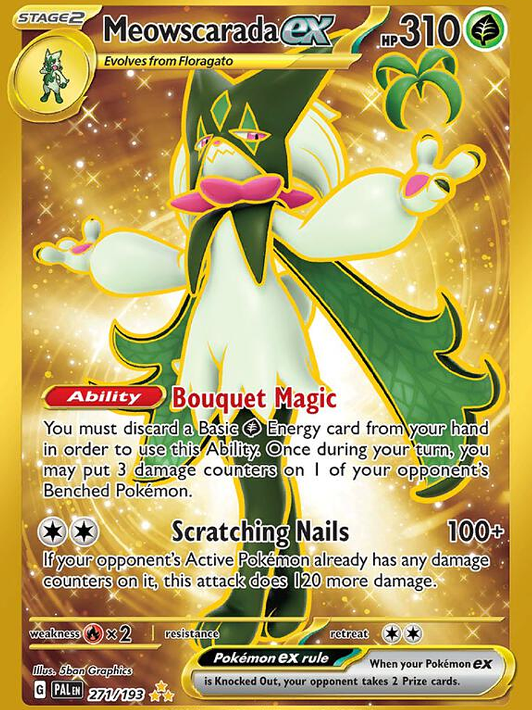 Meowscarada ex #271 1