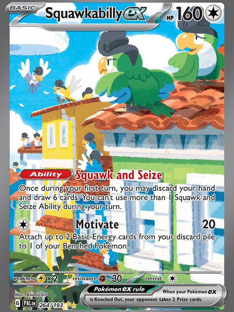 Squawkabilly ex #264 1