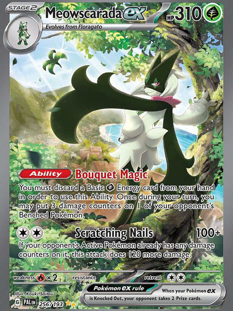 Meowscarada ex #256 1