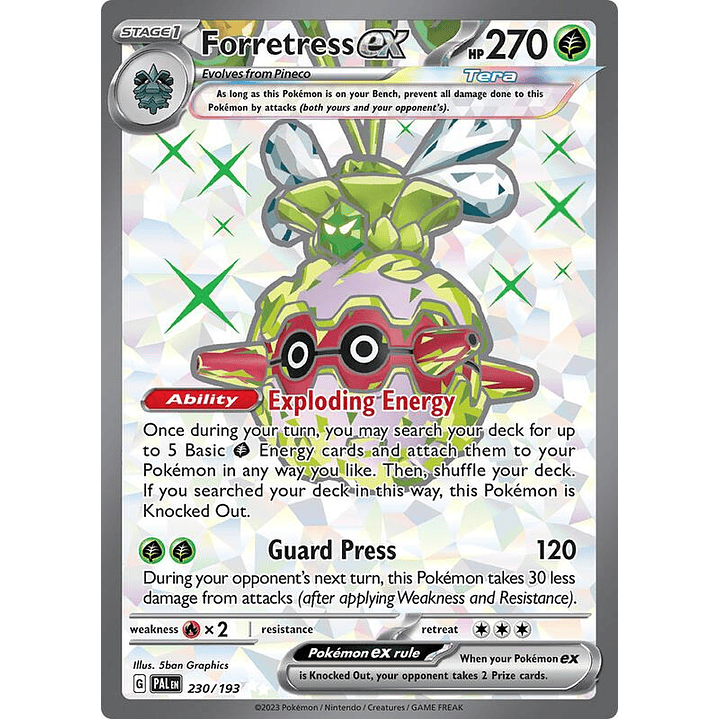 Forretress ex #230 1