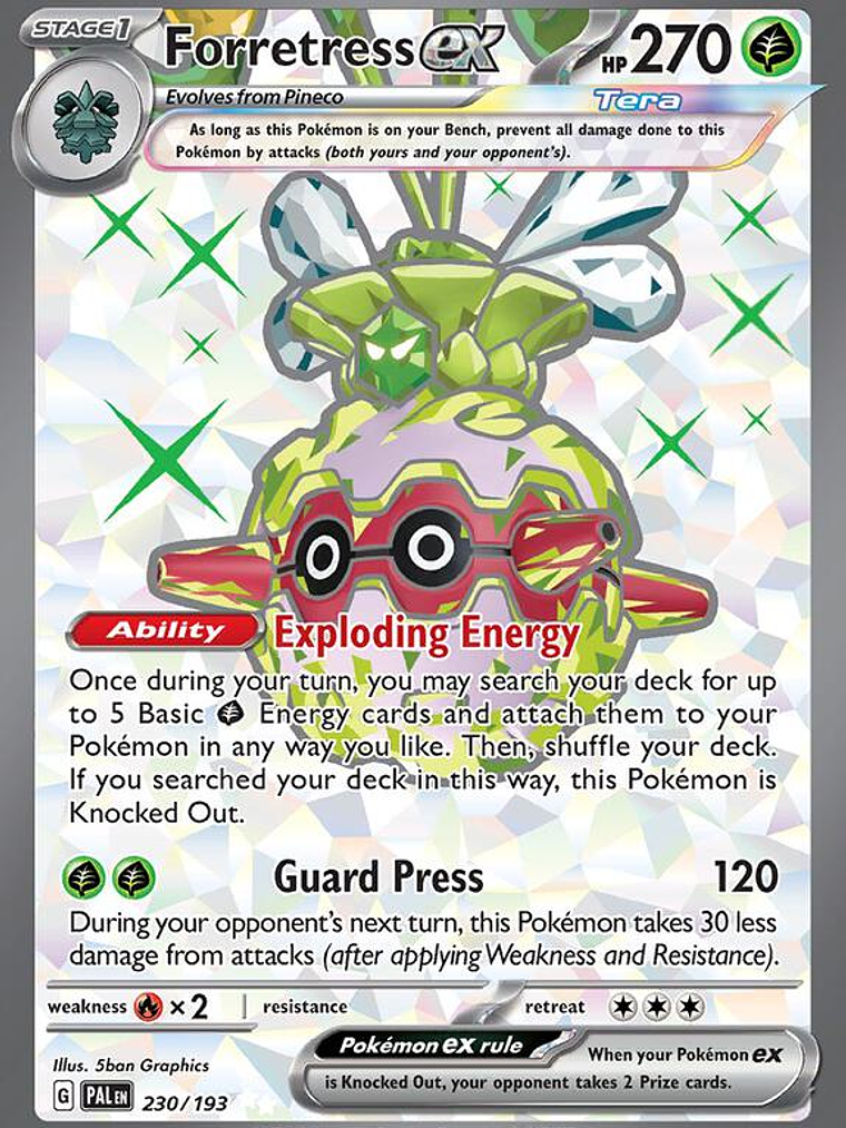 Forretress ex #230 1