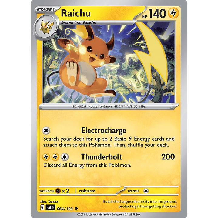 Raichu #064 1
