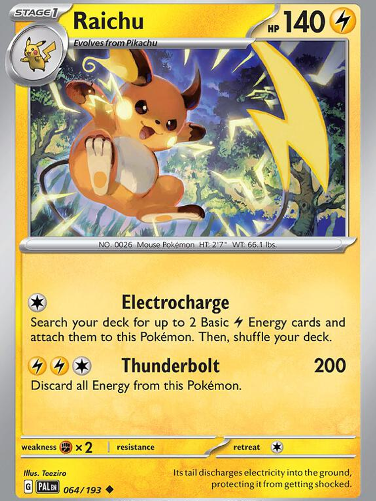 Raichu #064 1