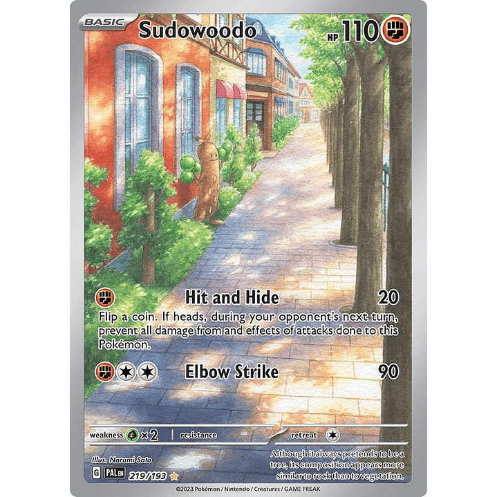 Sudowoodo #219 1