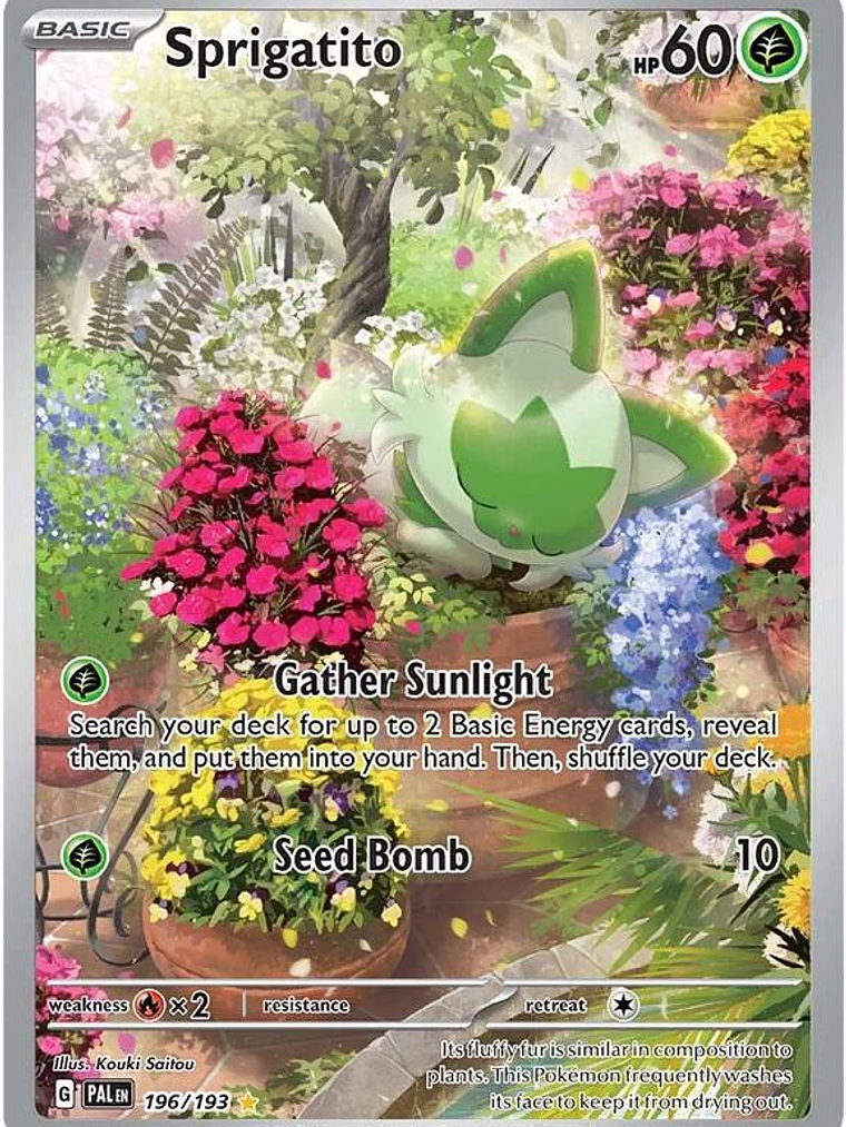 Sprigatito #196 1