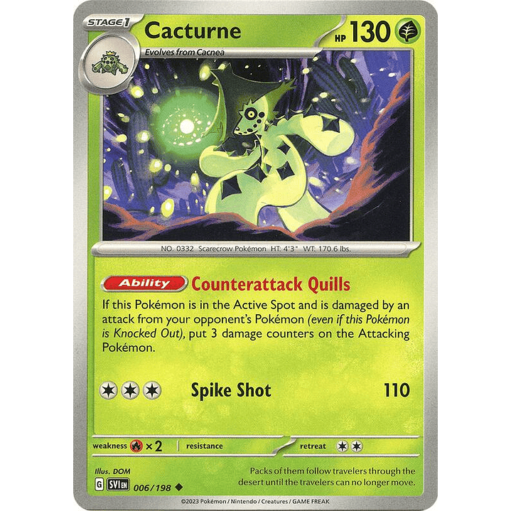 Cacturne #006 1