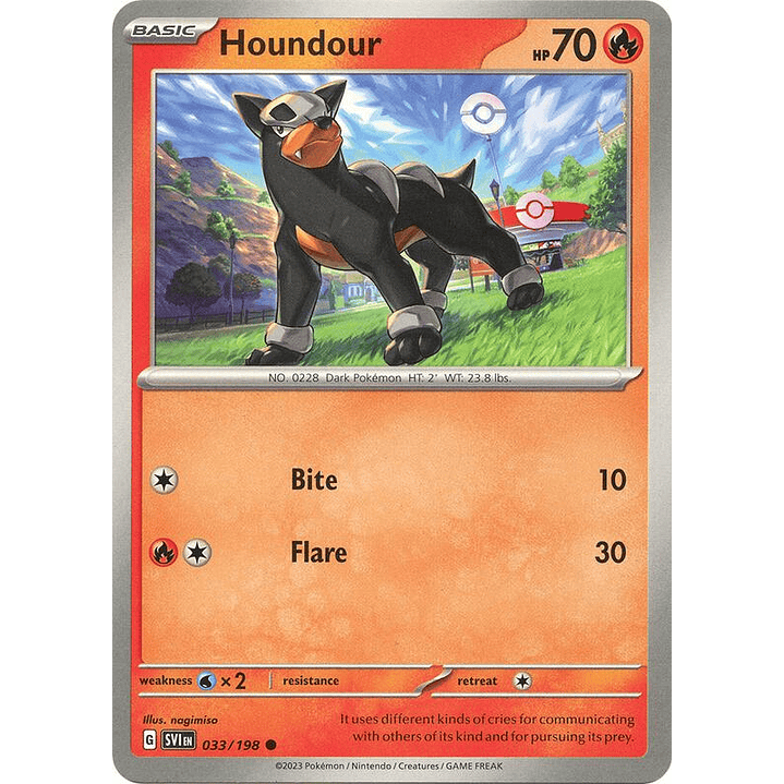 Houndour #033 1