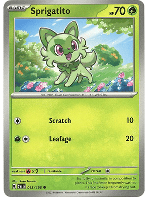 Sprigatito #013