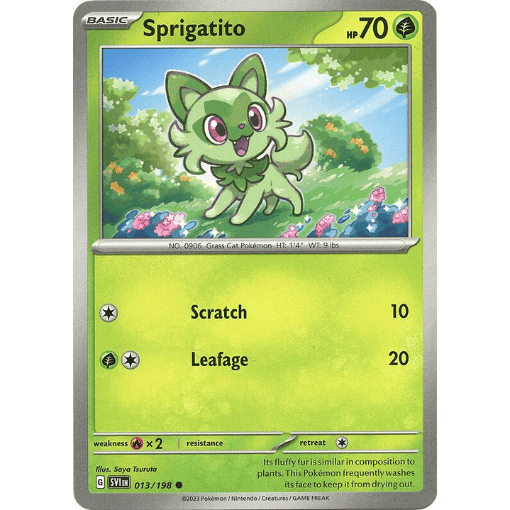 Sprigatito #013 1
