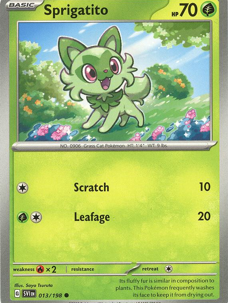 Sprigatito #013 1