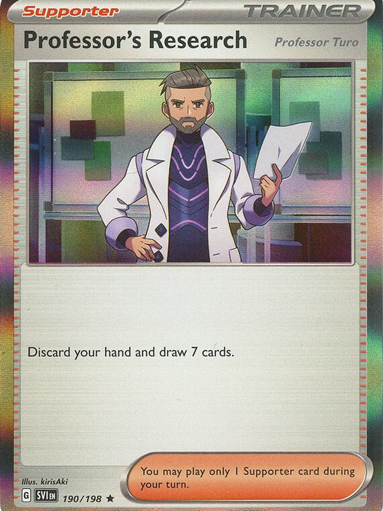 Professor's Research #190 1