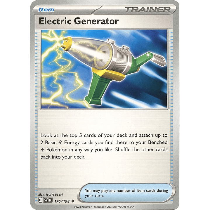 Electric Generator #170 1