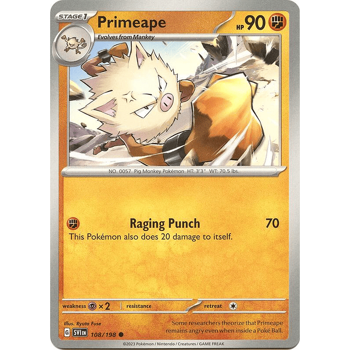 Primeape #108 1