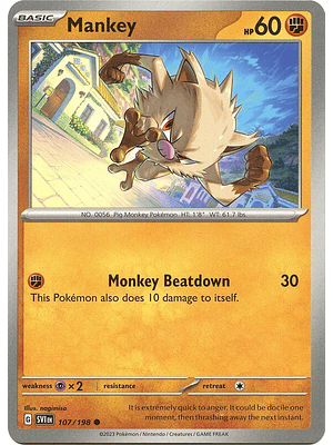Mankey #107