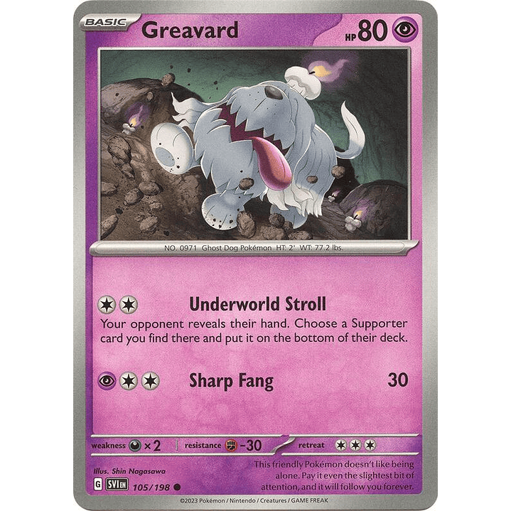 Greavard #105 1