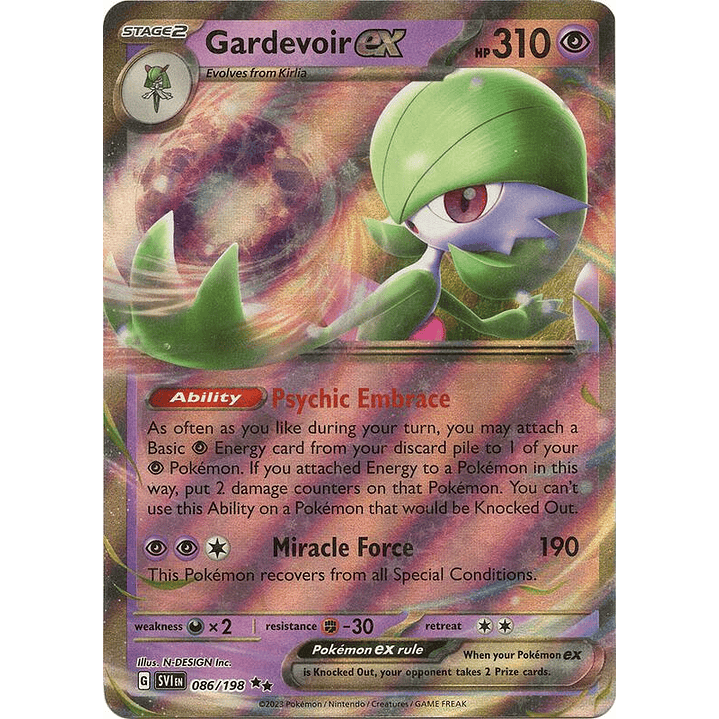 Gardevoir ex #086 1