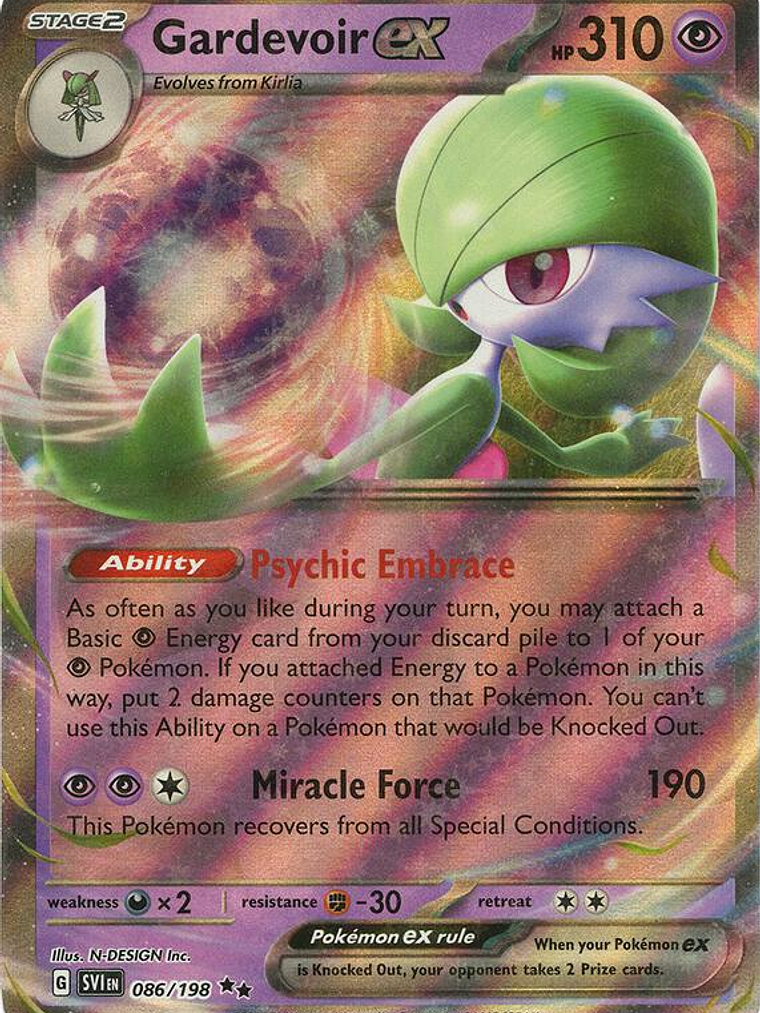 Gardevoir ex #086 1