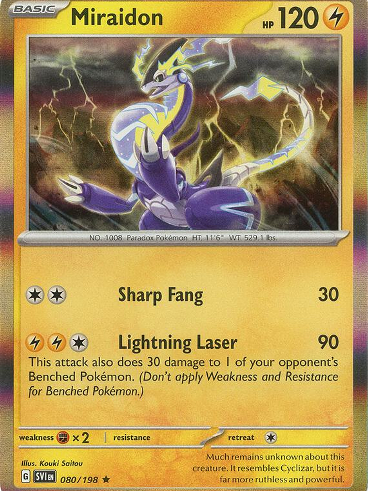 Miraidon #080 1