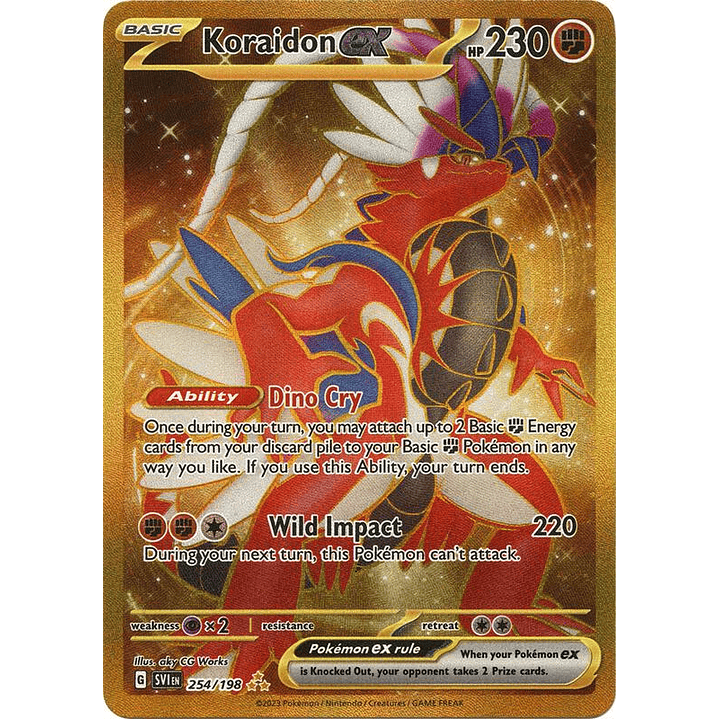 Koraidon ex #254 1