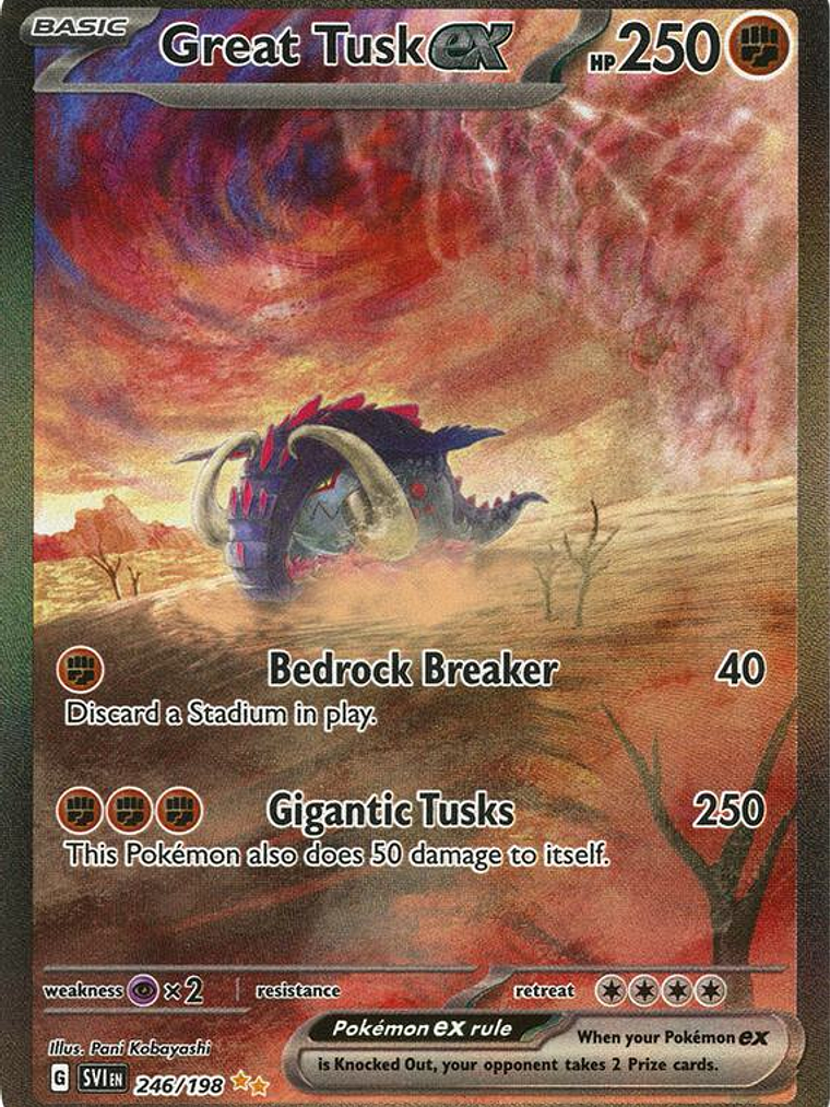 Great Tusk ex #246 1