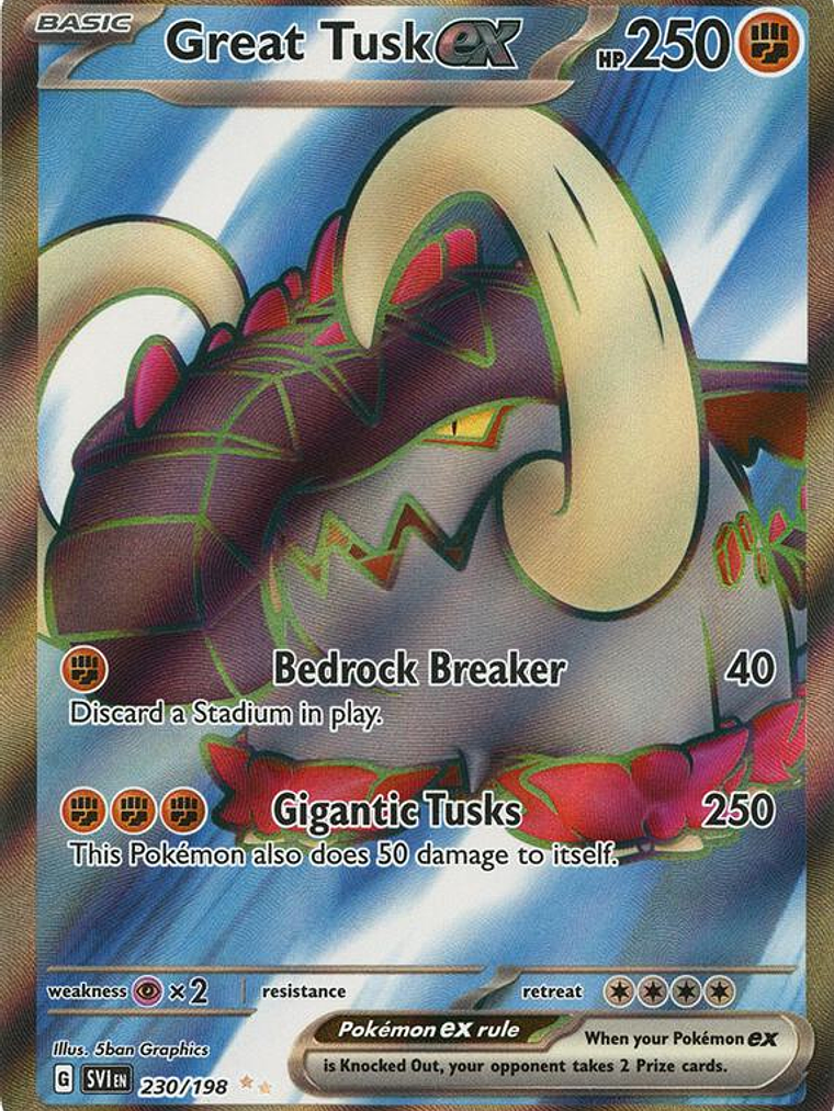 Great Tusk ex #230 1