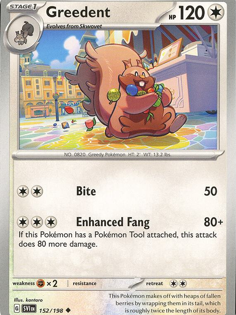 Greedent #152 1