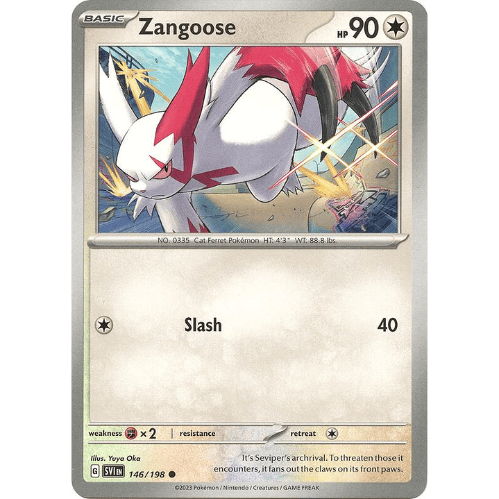 Zangoose #146 1