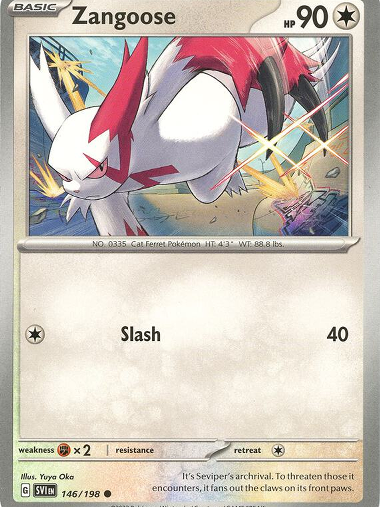 Zangoose #146 1