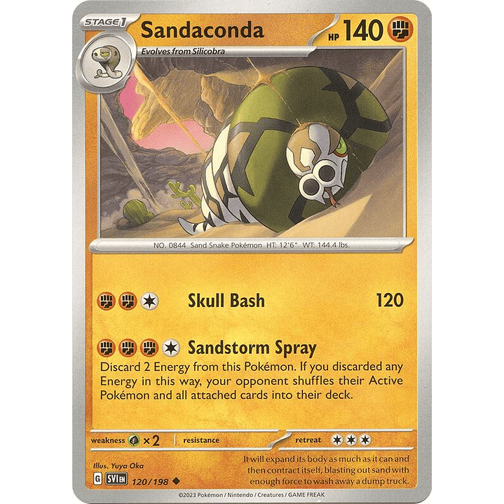 Sandaconda #120 1