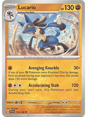 Lucario #114