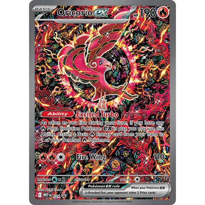 Oricorio ex #024 1