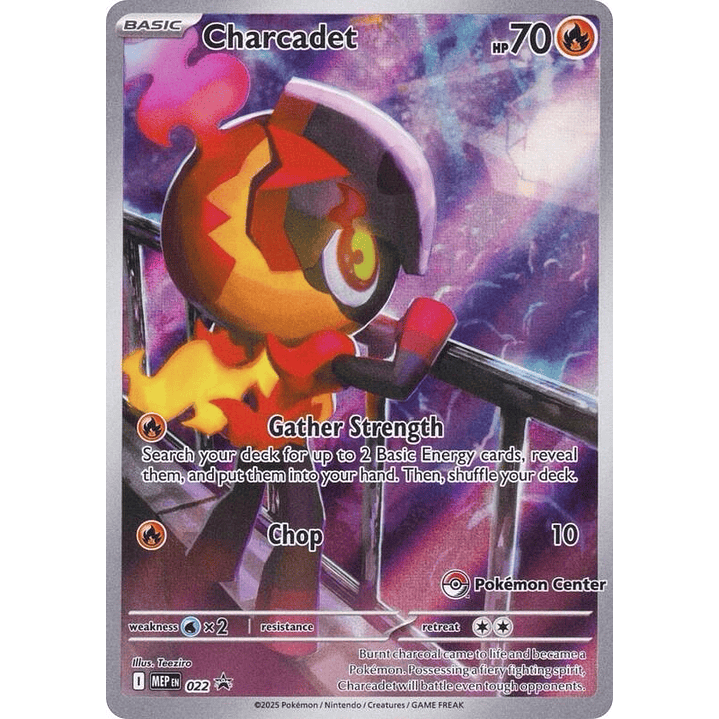 Charcadet (Pokemon Center Exclusive) #022 1