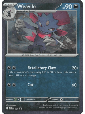Weavile #021