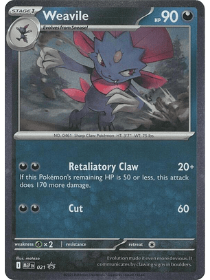 Weavile #021