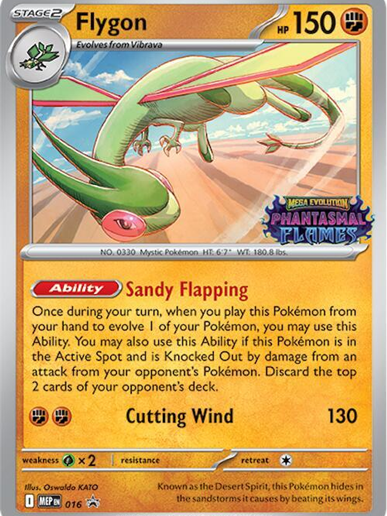 Flygon (Prerelease) #016 1