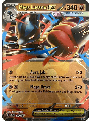 Mega Lucario ex #012