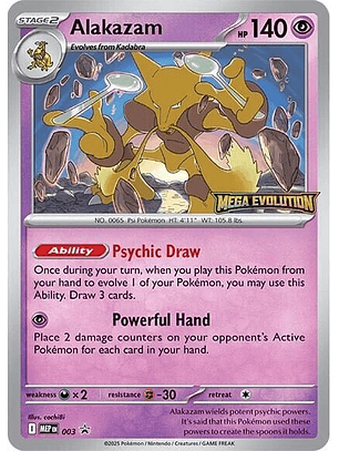 Alakazam (Prerelease) #003