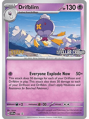 Drifblim (Prerelease) [Staff] #135