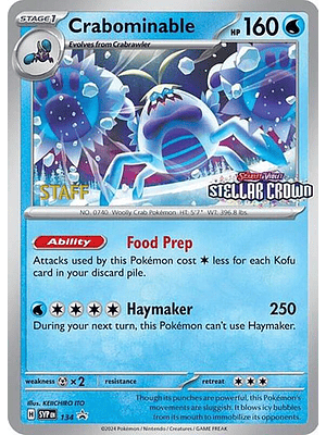 Crabominable (Prerelease) [Staff] #134