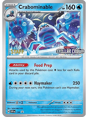 Crabominable (Prerelease) [Staff] #134