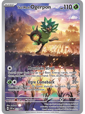 Teal Mask Ogerpon #123