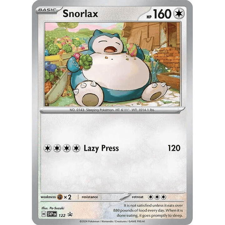 Snorlax #122 1
