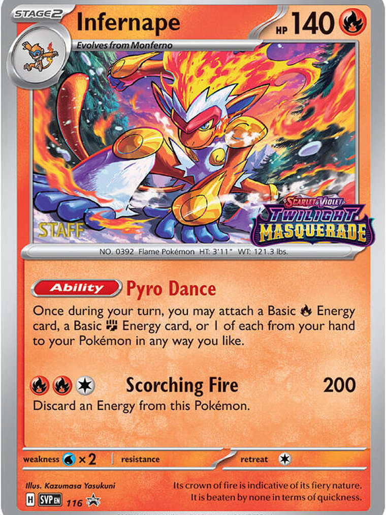 Infernape #116 1