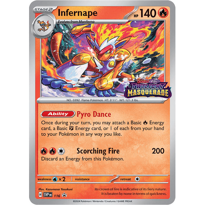 Infernape #116 1